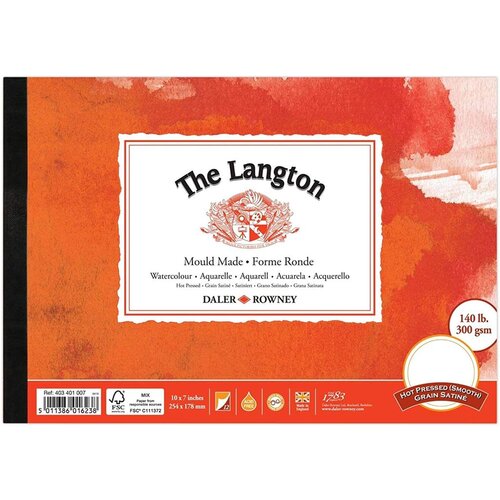 Daler Rowny Blok akvarelni Langton HP 25,4x17,78 cm, 300g, 12 listni, (20633914) Cene