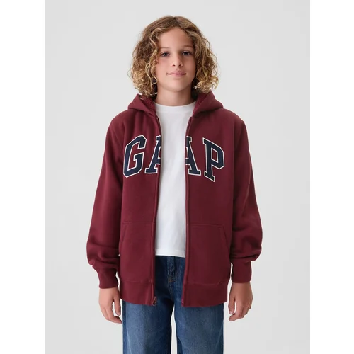 GAP Children's sherpa sweatshirt with logo - Boys