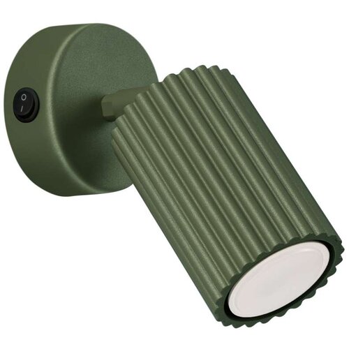  Stenska svetilka KARBON olivno zelena s stikalom, (21626734) Cene