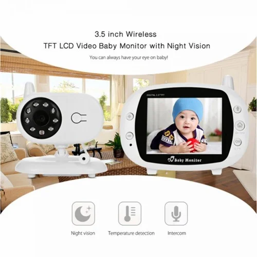  SP850 3.5″ Wireless Video Baby Monitor