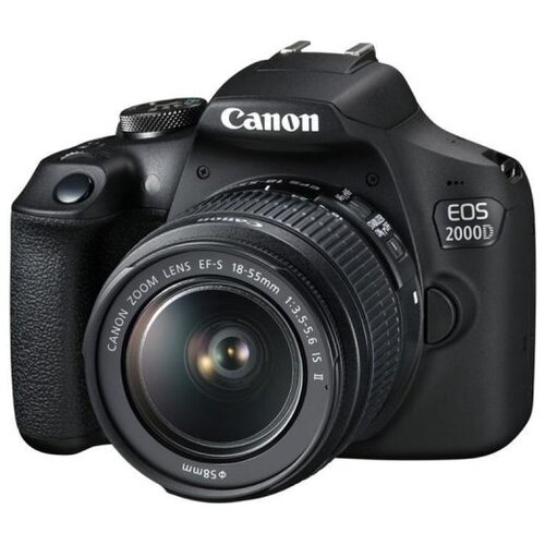 Canon Fotoaparat EOS2000D BK 18-55 SEE Cene