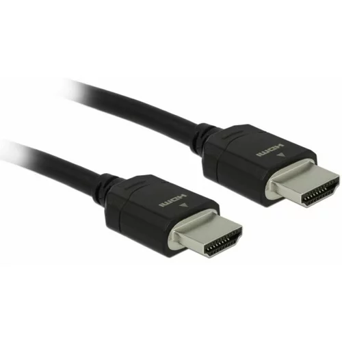 Delock HDMI kabel z mrežno povezavo 3m črn High Speed Ultra HD 8K 85295