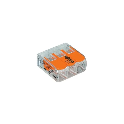 Wago stezaljka bezvijčana sa polugom 3×0.08-2.5-4mm² 221-413 Cijene