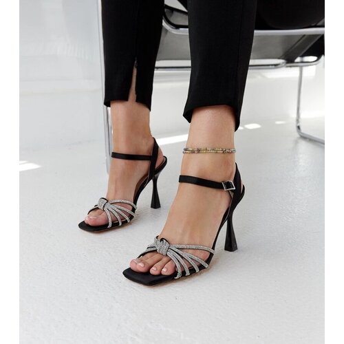 D/CEO Black sandals on a block heel Millo Slike