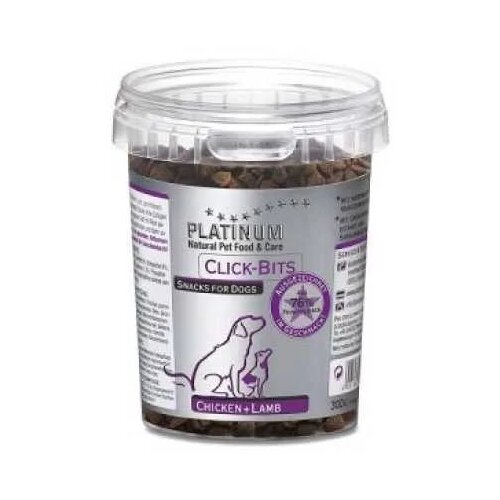 Platinum click-bits chicken+lamb 300gr poslastica za pse Cene