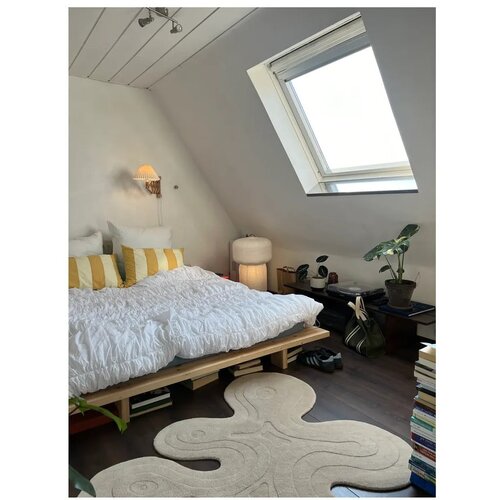 Karup Design Bračni krevet od masivnog bora s podnicom 180x200 cm u prirodnoj boji Japan &amp;ndash; Slike