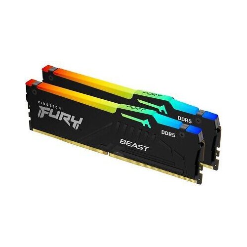 Kingston MEM DDR5 32GB (2×16) 5600MHz FURY Beast RGB KF556C40BBAK2-32 Cijene
