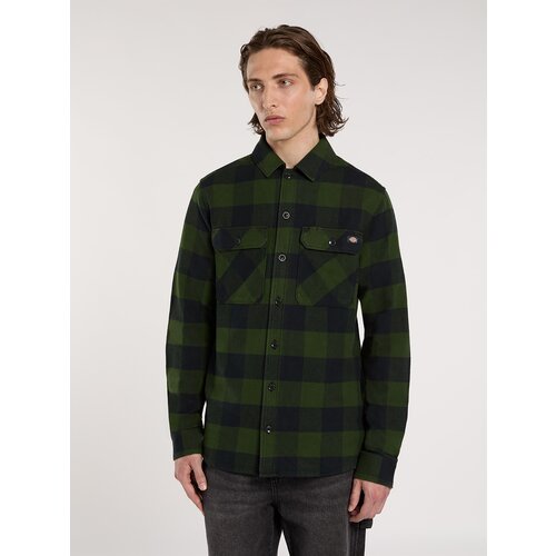 Dickies SACRAMENTO SHIRT Zelena Slike