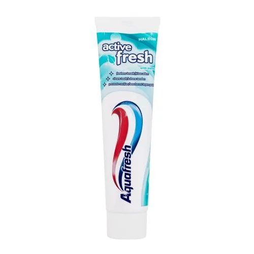 Aquafresh Active Fresh osvežilna zobna pasta z mentolom 100 ml