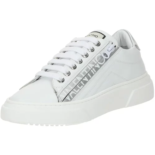 Valentino Shoes Niske tenisice siva / bijela