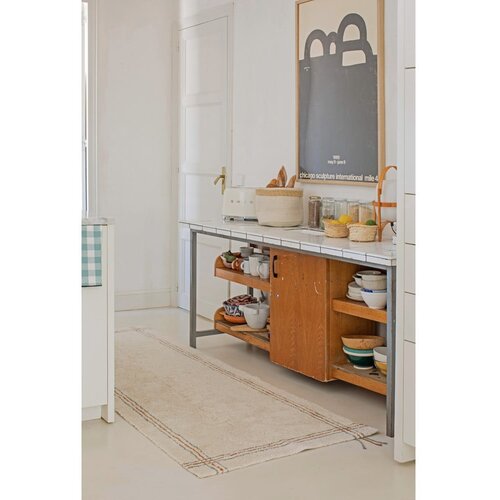 Lorena Canals Krem periva/ručno rađena pamučna staza 80x230 cm Cuisine Natural &amp;ndash; Slike