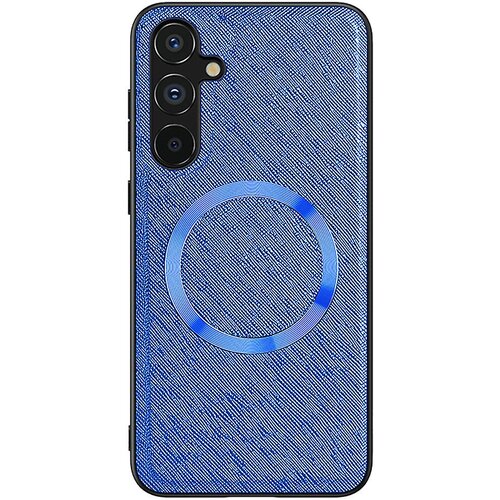 INORCO Za Samsung Galaxy A54 5G magnetna torbica za telefon Usnje+TPU ovitek za telefon s križno teksturo, (22033069) Slike