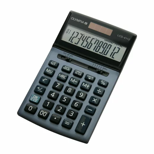  kalkulator namizni olympia 12-mestni lcd-4112 olympia kalkul n