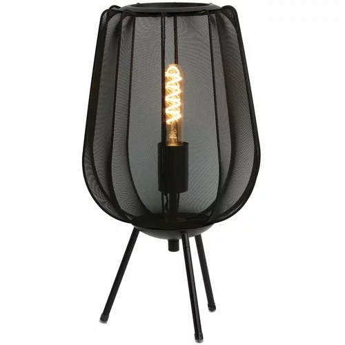 Light & Living Črna namizna svetilka (višina 45 cm) Plumeria - Light & Living