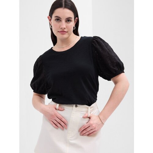 GAP T-shirt with lace sleeves - Women Slike