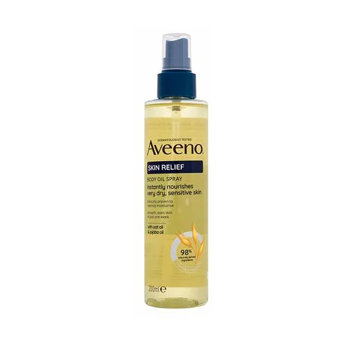 Aveeno Skin Relief Body Oil Spray negovalno in vlažilno olje za telo v spreju 200 ml