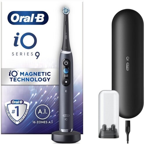 Oral-b iO9 električna četkica za zube, Black Onyx Slike