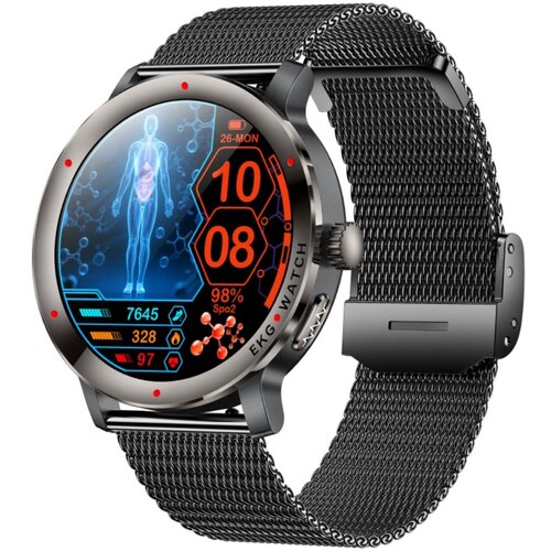 INF Pametna ura 1.32 inch AMOLED, 466x466 &ndash; IPX8, 120 načinov, (5000310560) Cene