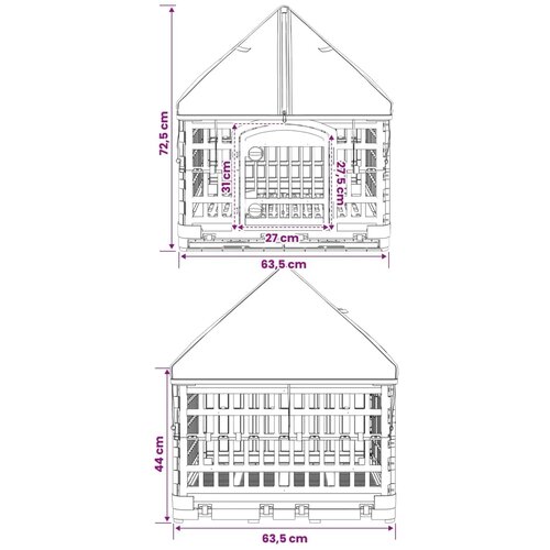  4-panelna pasja igralna ograja s streho 122 x 106,5 x 82 cm Slike