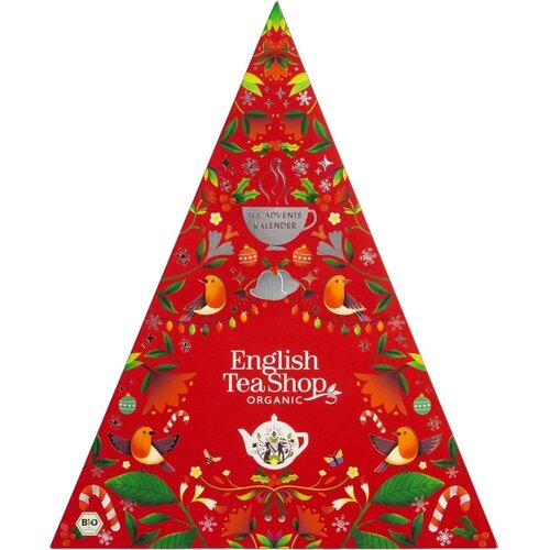 English Tea Shop Bio čajni adventni koledar &amp;quot;Rdeči mozaik&amp;quot; - 25 čajnih vrečk Slike