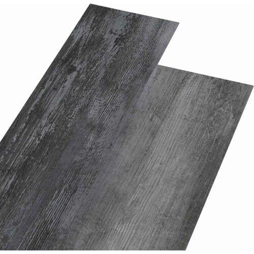  Samoljepljiva podna daska 32 pcs Sjajna siva 4,46 m² PVC Cene