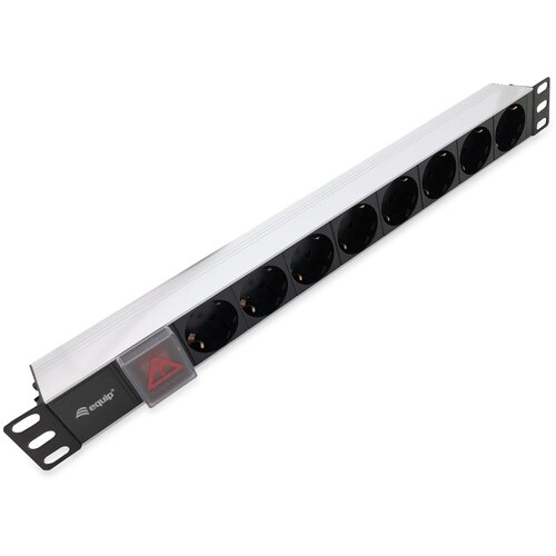 Equip 8-Outlet German Power Distribution Unit, Aluminum Shell Slike