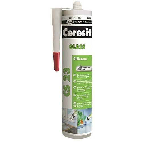 Ceresit Silikon CS 23, za stakla (300 ml) Cijene