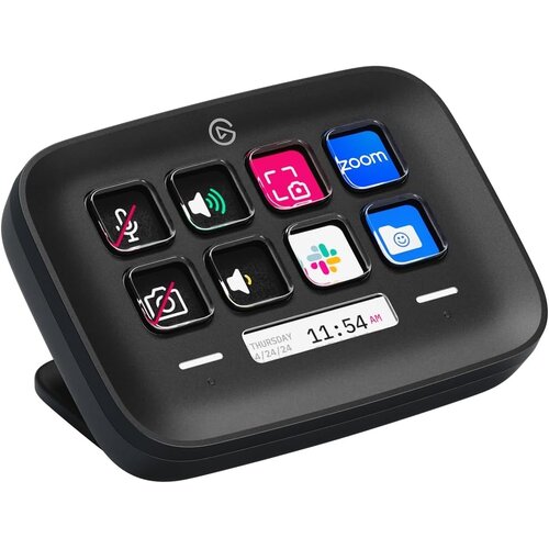 Elgato Stream Deck Neo kontroler za vsebine črne barve Cene