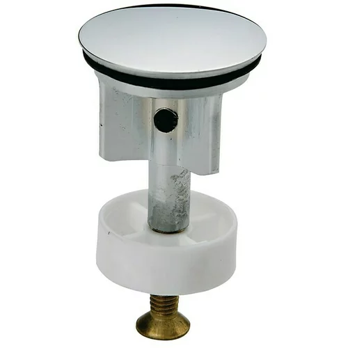  Čep za odvodni ventil za umivaonik (Krom, Promjer: 36 mm)