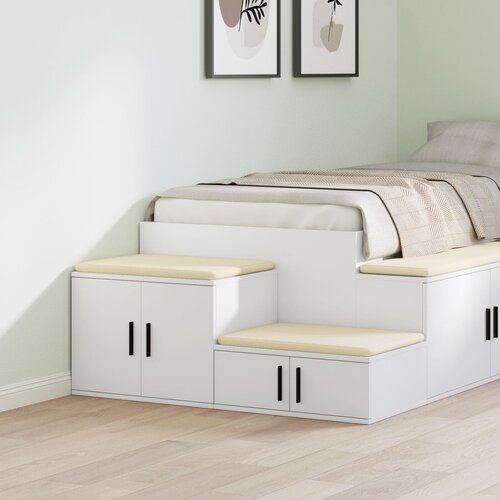 VidaXL Skladi&amp;scaron;ni ormar Bijela 118x41x40 cm Konstruirano drvo Slike