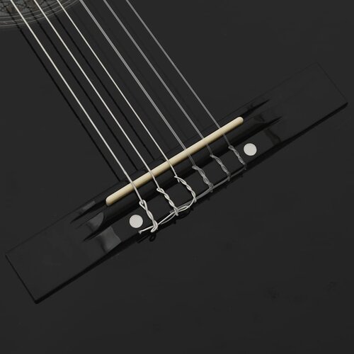  Klasična gitara za početnike crna 4/4 39&amp;quot; od drva lipe Slike