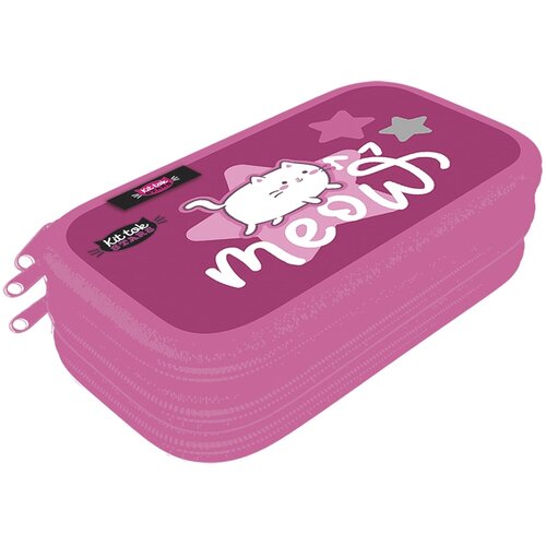 ICO Lizzysuli Kittok stars troslojna pernica s mačkama 13x19,5x4 cm Slike