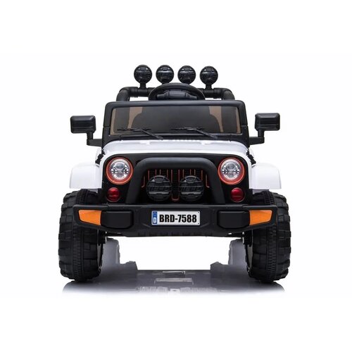 Lean Toys Avto na akumulator Jeep BRD-7588 bela lea Slike