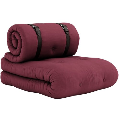 Karup Design Raztegljiv fotelj Karup Design Buckle Up Bordeaux Cene