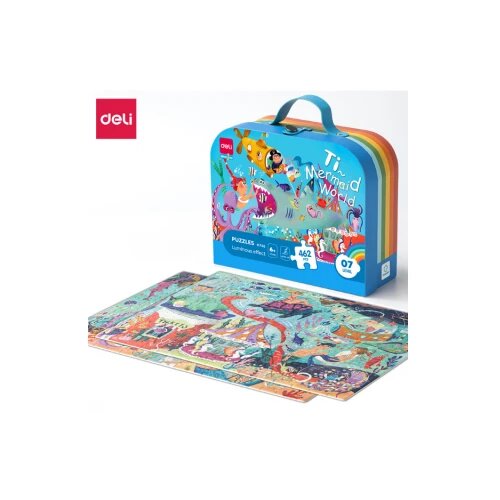  Puzzle koferče deli 7 nivo (sijaju u mraku) EH748 Cene