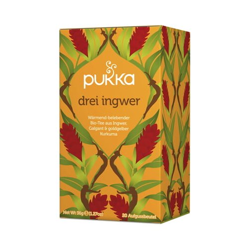 Pukka drei ingwer organski biljni čaj Slike