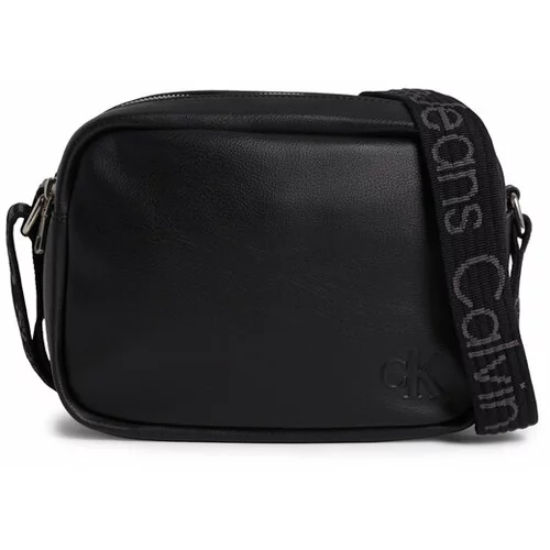 Calvin Klein Jeans Ročna torba Ultralight Dblzip Camerabag21 Pu K60K611554 Črna