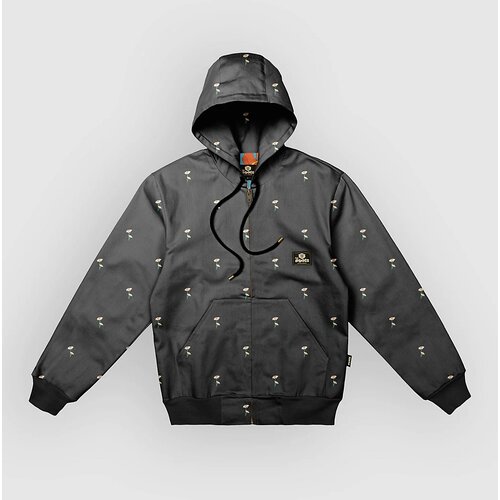 The Dudes Tiny Flowers Jacket black Cene