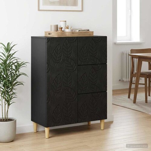  Kreveta Crna 66 x 34,5 x 90 cm Konstruirano drvo Cijene