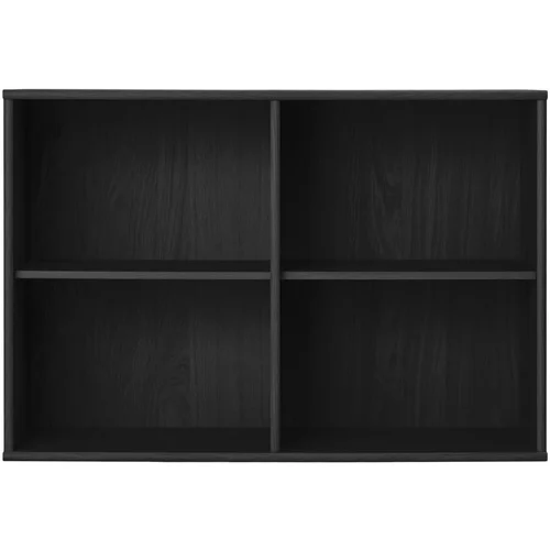 Hammel Furniture Crna viseća biblioteka u dekoru jasena 89x61 cm Mistral –