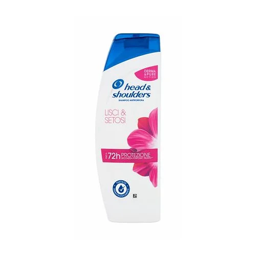 Head & Shoulders smooth & silky anti-dandruff šampon proti prhljaju s cvetno-sadnim vonjem 400 ml za ženske