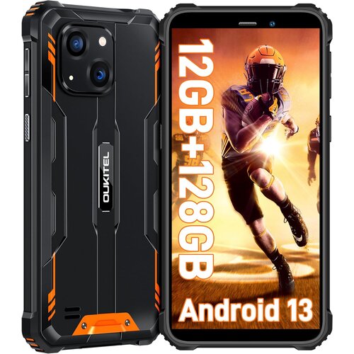 Oukitel WP32 12/128GB, oranžna pametni robustni telefon Android 13, 6300mAh, (21339556) Cene