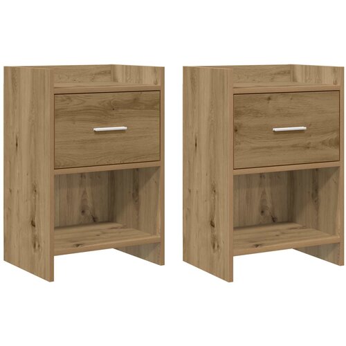 vidaXL Posteljne mize 2 pcs Artisan hrast 40 x 30 x 60 cm, (5000247483) Cene