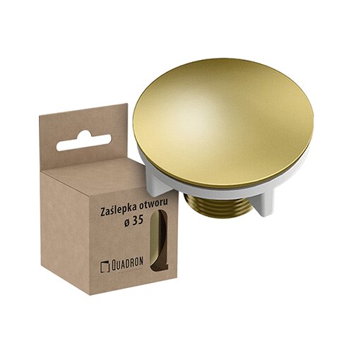 Quadron PLUG Umetak za reverzibilni otvor, boja gold nano PVD, Cijene