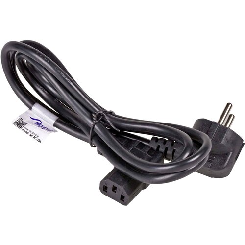 Akyga tok priključni kabel [1x ženski konektor IEC C13\, 10 A - 1x varnostni mo&scaron;ki konektor] 1.50 m črna, (20414268) Cene