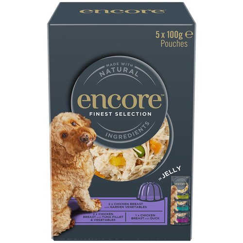 Encore Jelly Pouch Mix 5 x 100 g - Najbolji izbor Cijene