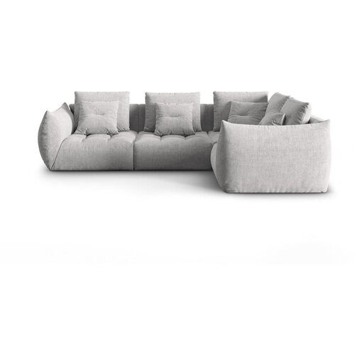 Micadoni Svijetlo siva kutna garnitura (s desnim kutom) Bloom &amp;ndash; Home Slike