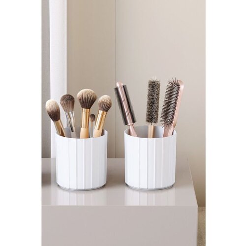 WALLXPERT anka - white white make-up organizer set (2 pieces) Cene