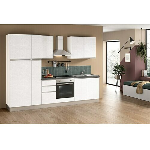 Marinelli Cucine Predsestavljena kuhinja Gemma (Širina: 285 cm, Z električnimi napravami) Cene