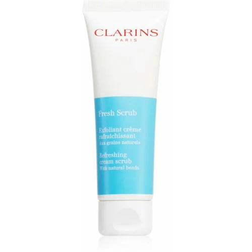 Clarins Fresh Scrub Refreshing Cream Scrub kremasti piling za osvetljevanje kože in hidratacijo 50 ml